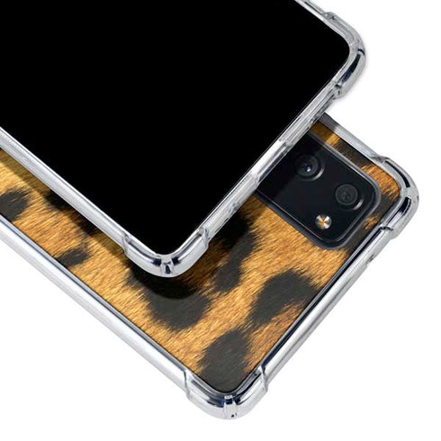 Leopard Animal Print Galaxy S20 FE Clear Case